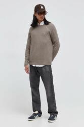Abercrombie & Fitch pulover din amestec de lana barbati, culoarea bej, light 9BYX-SWM0HH_80X