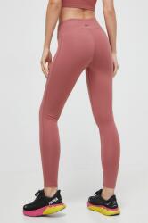 Reebok leggins de antrenament Lux culoarea roz, neted 9BYX-LGD0G7_38X