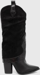 Answear Lab cizme femei, culoarea negru, cu toc drept, izolat BMYX-OBD09L_99X