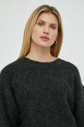 American Vintage pulover din amestec de lana femei, culoarea gri, călduros 9BYY-SWD23K_90X