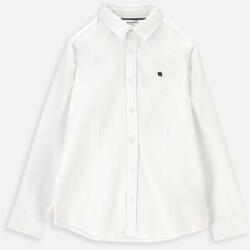 Coccodrillo camasa de bumbac pentru copii culoarea alb 9BYX-KDB02I_00X