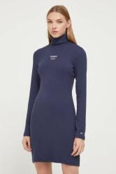 Tommy Hilfiger rochie culoarea bleumarin, mini, mulată DW0DW16481 9BYX-SUD18O_59X