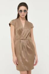 GUESS rochie culoarea maro, mini, drept PPYX-SUD1OK_88X