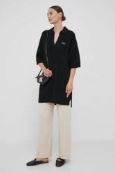Calvin Klein rochie din lana culoarea negru, mini, oversize 9BYX-SUD1I8_99X