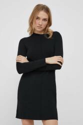 Sisley rochie culoarea negru, mini, mulata 9BYX-SUD14S_99X