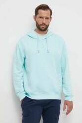 Adidas bluza barbati, culoarea turcoaz, cu glugă, neted 9BYX-BLM0CU_56X