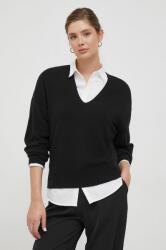 Sisley pulover de lana femei, culoarea negru, light 9BYX-SWD0YB_99X