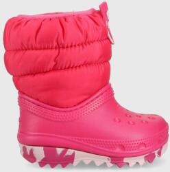 Crocs cizme de iarna copii culoarea roz 9BYY-OBB0N7_42X