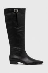 Vagabond Shoemakers ghete de piele NELLA femei, culoarea negru, cu toc plat, 5616.101. 20 9BYX-OBD1BS_99X