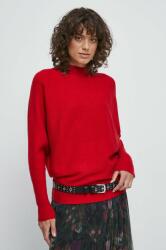 MEDICINE pulover femei, culoarea rosu, light, cu turtleneck ZBYX-SWD057_33X