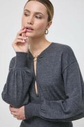 PINKO pulover de lana femei, culoarea gri, light 9BYX-SWD10F_90X