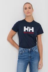 Helly Hansen tricou din bumbac culoarea bleumarin 34112-001 PPYK-TSD18L_59A