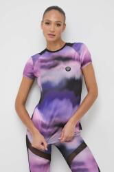 Plein Sport tricou femei, culoarea violet 9BYX-TSD15D_45X