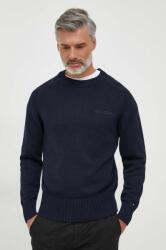 Tommy Hilfiger pulover de bumbac culoarea albastru marin 9BYX-SWM0DG_59X
