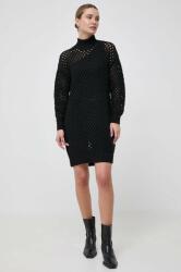 Silvian Heach rochie culoarea negru, mini, drept MBYX-SUD00P_99X