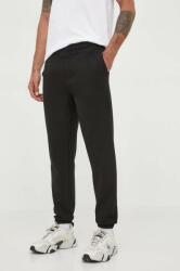 Calvin Klein pantaloni de trening culoarea negru, cu imprimeu 9BYX-SPM0MA_99X