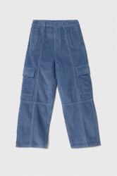 Benetton pantaloni din catifea pentru copii neted 9BYX-SPG053_50X