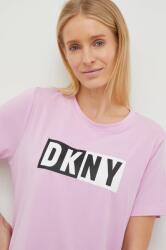 DKNY tricou femei, culoarea violet 9BYY-TSD06H_04X