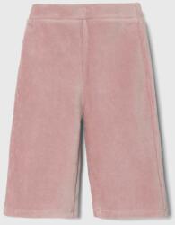 Benetton pantaloni copii culoarea roz, neted 9BYX-SPG050_30X