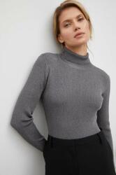 Gestuz pulover femei, culoarea gri, light, cu guler 9BYX-SWD1G7_90X