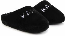 Karl Lagerfeld papuci copii culoarea negru 9BYX-KLK005_99X