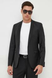 Karl Lagerfeld geaca de lana culoarea negru 99KK-KZM01C_99X