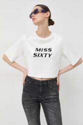 Miss Sixty tricou femei, culoarea alb PPYX-TSD2F5_00X