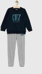 CR7 Cristiano Ronaldo pijamale de bumbac pentru copii culoarea albastru marin, cu imprimeu 9BYY-BIK004_59X
