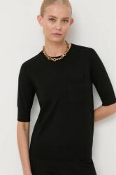 Max Mara pulover femei, culoarea negru, light 9BYX-SWD06C_99X