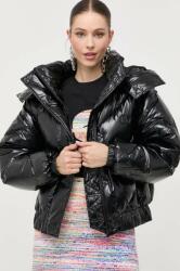 Karl Lagerfeld geaca de puf femei, culoarea negru, de iarna 9BYX-KUD099_99X