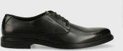 Hugo pantofi de piele Kerr barbati, culoarea negru, 50497869 9BYX-OBM0BL_99X