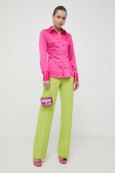 GUESS camasa femei, culoarea roz, cu guler clasic, slim 9BYX-KDD096_42X