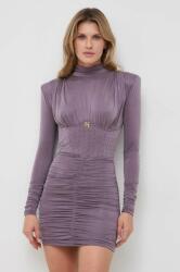 Elisabetta Franchi rochie culoarea violet, mini, mulata 9BYX-SUD0HU_45X