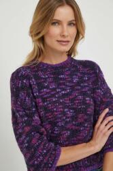 Rich & Royal pulover din amestec de lana femei, culoarea violet, călduros MBYX-SWD02P_44X
