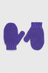 United Colors of Benetton manusi de lana pentru copii culoarea violet 9BYX-REK013_45X