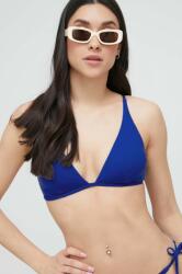 Calvin Klein sutien de baie culoarea albastru marin, cupa usor rigidizata PPYX-BID08C_59X