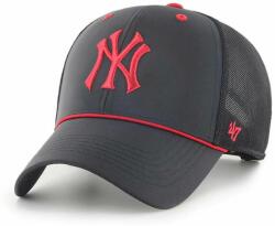 47 brand 47brand sapca MLB New York Yankees culoarea negru, cu imprimeu 99KK-CAU0GF_99X