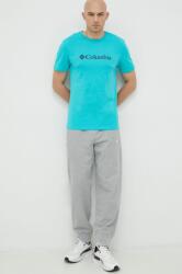 Columbia tricou bărbați, culoarea turcoaz, cu imprimeu 1680053. SS23-112 PPYX-TSM1ED_66X