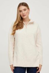 ANSWEAR pulover femei, culoarea bej, călduros, cu turtleneck BMYX-SWD06L_01X
