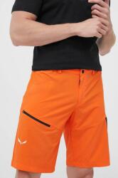 Salewa pantaloni scurți outdoor Pedroc Cargo 2 DST culoarea portocaliu PPYX-SZM0ZB_28X