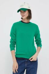 Benetton pulover de lana femei, culoarea verde, light 9BYX-SWD0NB_77X