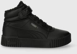 PUMA sneakers pentru copii Carina 2.0 Mid WTR PS culoarea negru 9BYX-OBK0Z2_99X