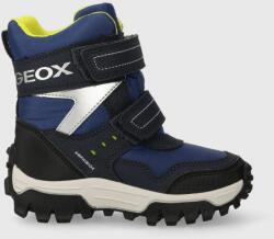 Geox cizme de iarna copii J36FRC 0FUCE J HIMALAYA B ABX culoarea albastru marin 9BYX-OBK0P0_59X