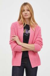 Luisa Spagnoli cardigan din lana culoarea roz, călduros 9BYX-SWD0H8_30X