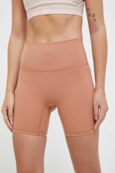 JOYINME pantaloni scurți de yoga Oneness culoarea portocaliu, neted, high waist MBYY-SZD00P_24X