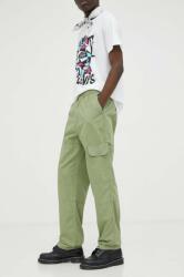 Levi's pantaloni PATCH POCKET CARGO barbati, culoarea verde, cu fason cargo 9BYX-SJM058_97X