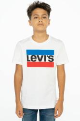 Levi's Tricou copii culoarea alb, cu imprimeu 99KK-TSB01H_00X
