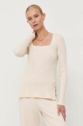 Max Mara pulover femei, culoarea bej, light 9BYX-SWD06B_01X