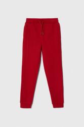 Guess pantaloni de trening pentru copii culoarea rosu, neted 9BYX-SPG04I_33X