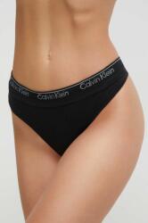 Calvin Klein Underwear tanga culoarea negru 000QF7095E 9BYX-BID14R_99X